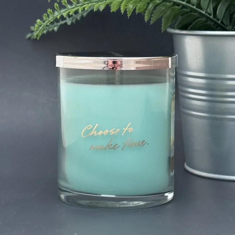 BBW Blue Orchard Skies Bath & Body Works Single Wick Candle